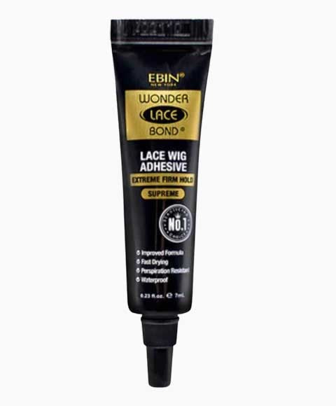 EBIN Wonder Lace Bond Lace Wig Adhesive Extreme Firm Hold Tube Supreme 7ml