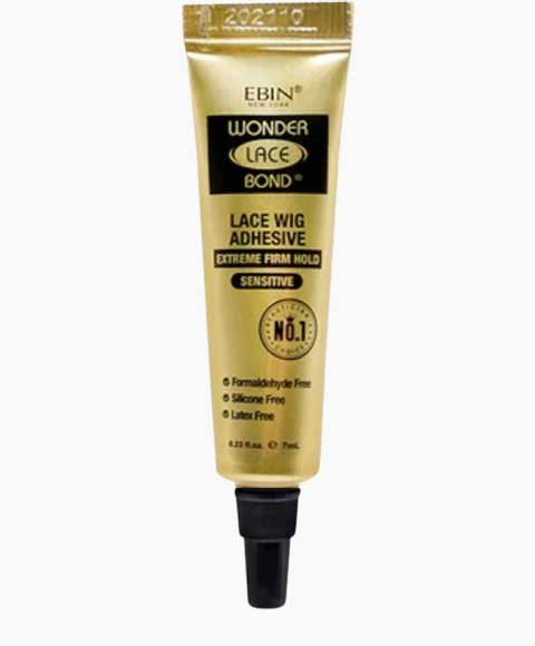 EBIN Wonder Lace Bond Lace Wig Adhesive Extreme Firm Hold Tube Sensitive